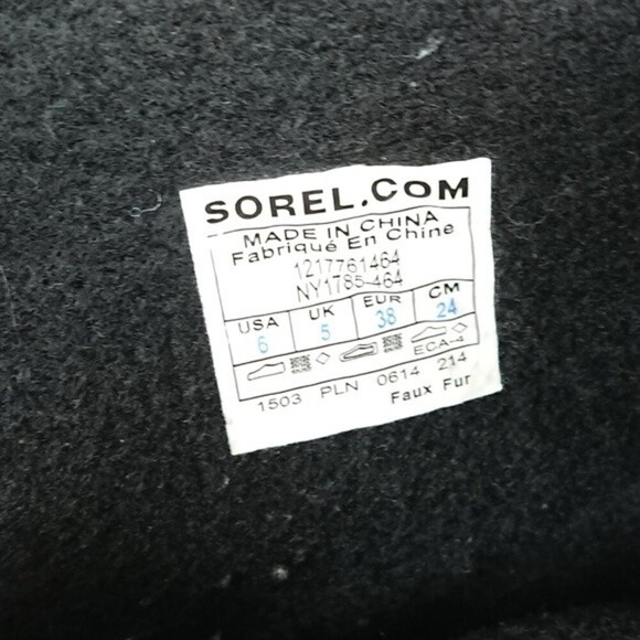 Sorel Yoot Pac Nylon Cool Waterproof Snow Boots in red and blue Size 6 - Picture 5 of 11